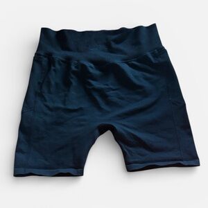 Victoria’s Secret PINK High-Rise Black Biker Shorts XL | Sculpting Activewear